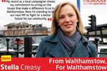 Stella Creasy election campaign leaflet