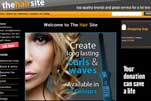 The Hair Site e-commerce website